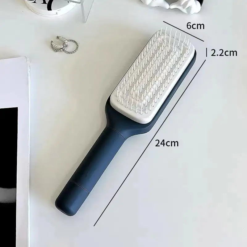 4 in 1 Self-Cleaning Hairbrush- haarborstel